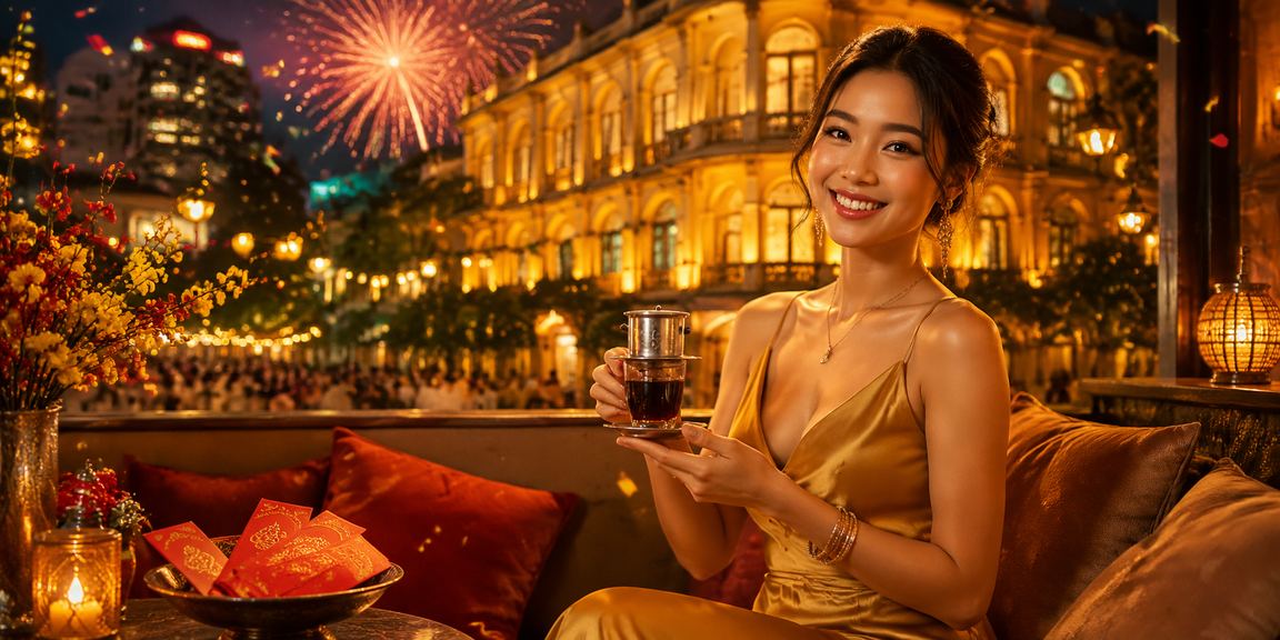 Người dùng tại Hà Nội nhận thưởng phong bì đỏ trên ứng dụng giải trí trực tuyến trong không khí cà phê sáng